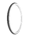 Tire 24" x 1-3/8" P-1179 Black/White Sidewall
