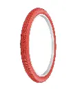 Tire 24" x 2.125" P-123A Red/Red Sidewall