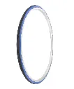 Tire 700 x 25c P-1035 Black/Blue Sidewall