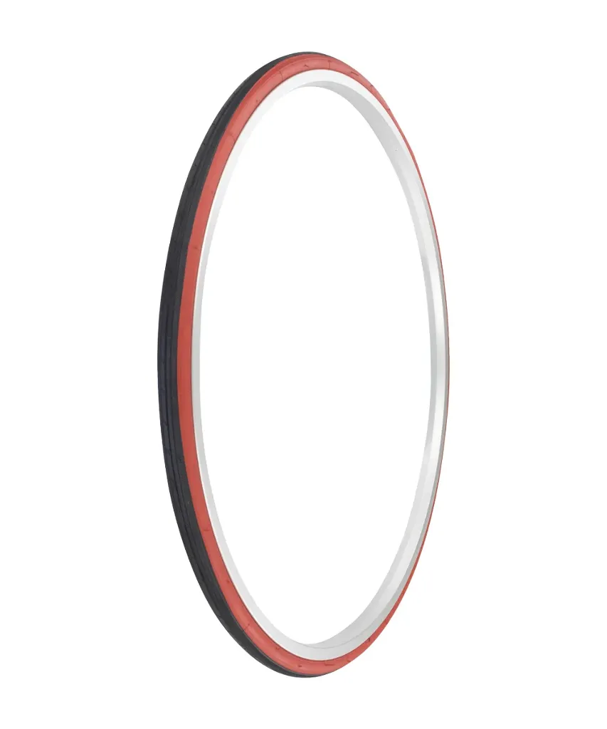 [728384] Tire 700 x 25c P-1035 Black/Red Sidewall