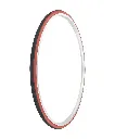 Tire 700 x 25c P-1035 Black/Red Sidewall
