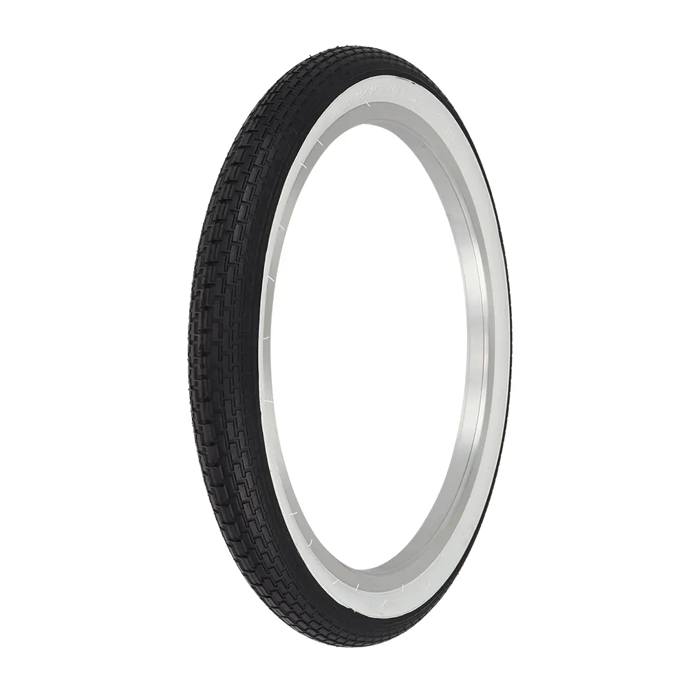 Tire 20" x 2.125" P-1195 Black/White Sidewall