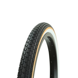 [709165] Tire 16" x 1.75" G-5009 Black/White Sidewall w/Yellow Line