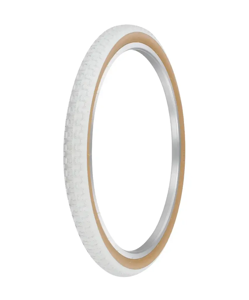 [720173] Tire 24" x 1.75" P-104A White/Gum Sidewall