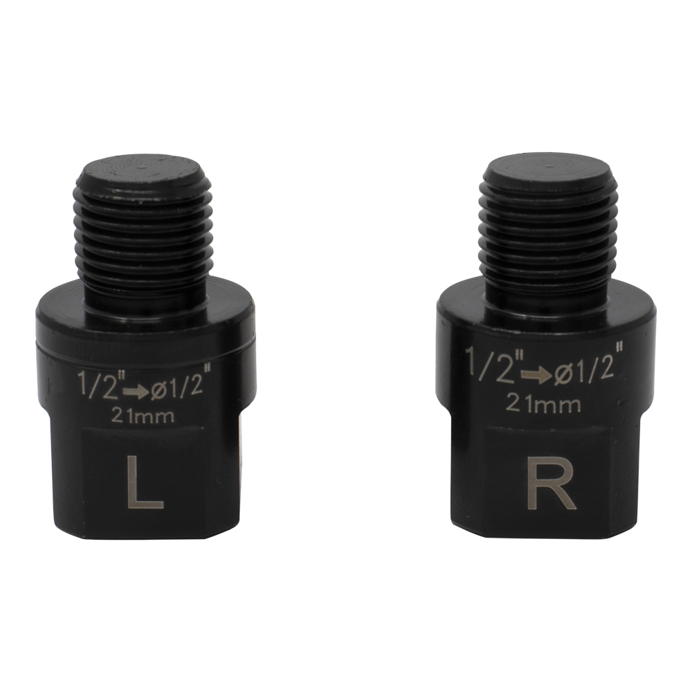 [638911] Pedal Extenders 1/2" 21mm Black