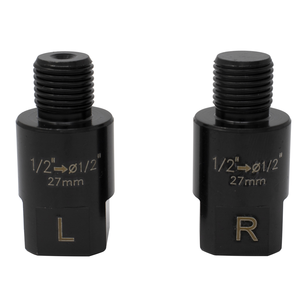 Pedal Extenders 1/2" 27mm Black