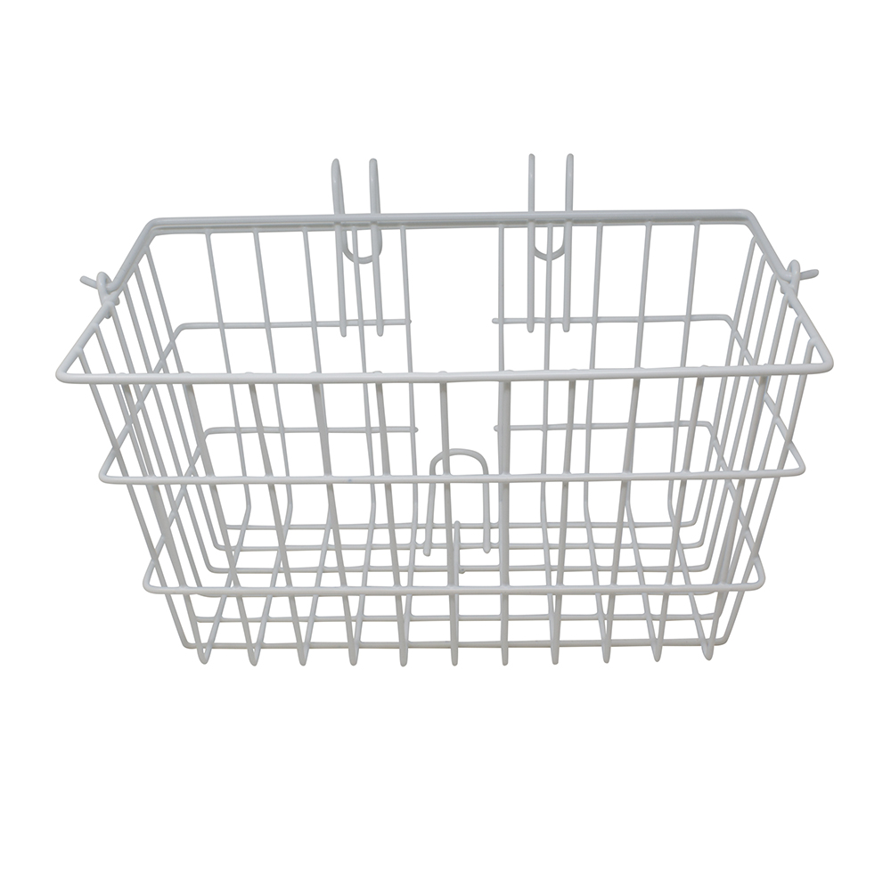 [604204] Steel Wire Basket White FX-328