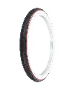 Tire 26" x 2.125" G-5009 Black/White Sidewall w/Red Line