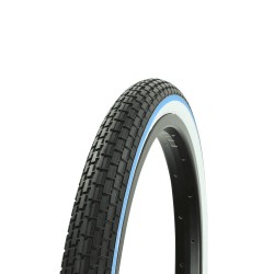 [714204] Tire 20" x 1.75" G-5009 Black/White Sidewall w/Blue Line