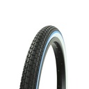 Tire 20" x 1.75" G-5009 Black/White Sidewall w/Blue Line