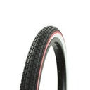 Tire 20" x 1.75" G-5009 Black/White Sidewall w/Red Line
