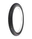 Tire 18" x 2.125" P-104A Black/Black Sidewall