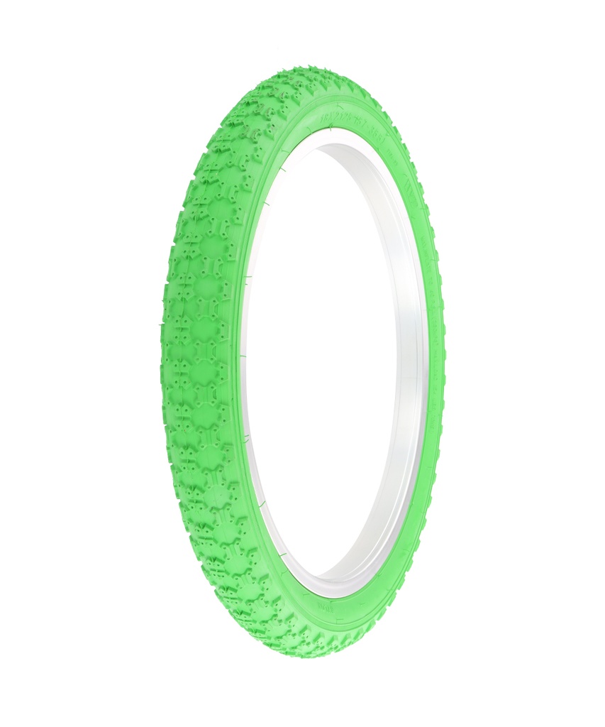 [711265] Tire 18" x 2.125" P-104A Green/Green Sidewall