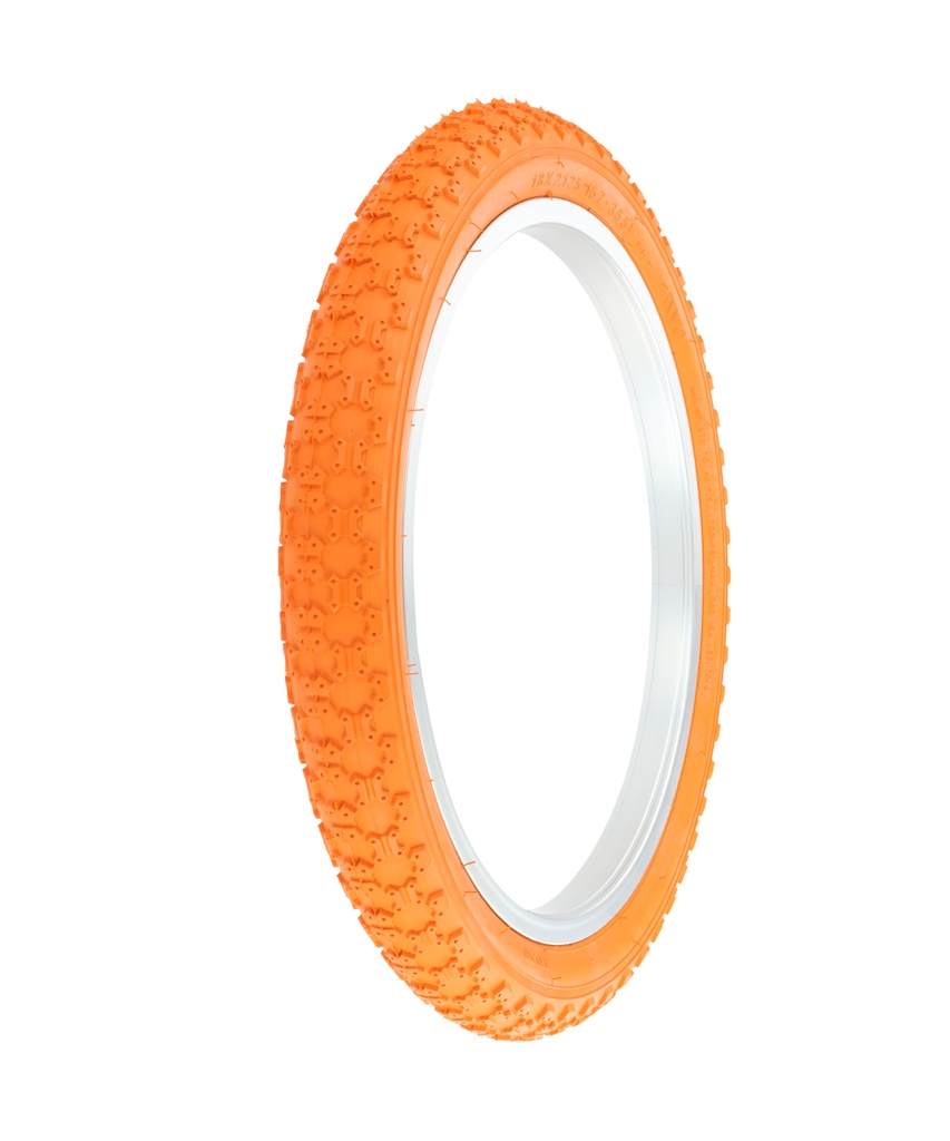 [711269] Tire 18" x 2.125" P-104A Orange/Orange Sidewall