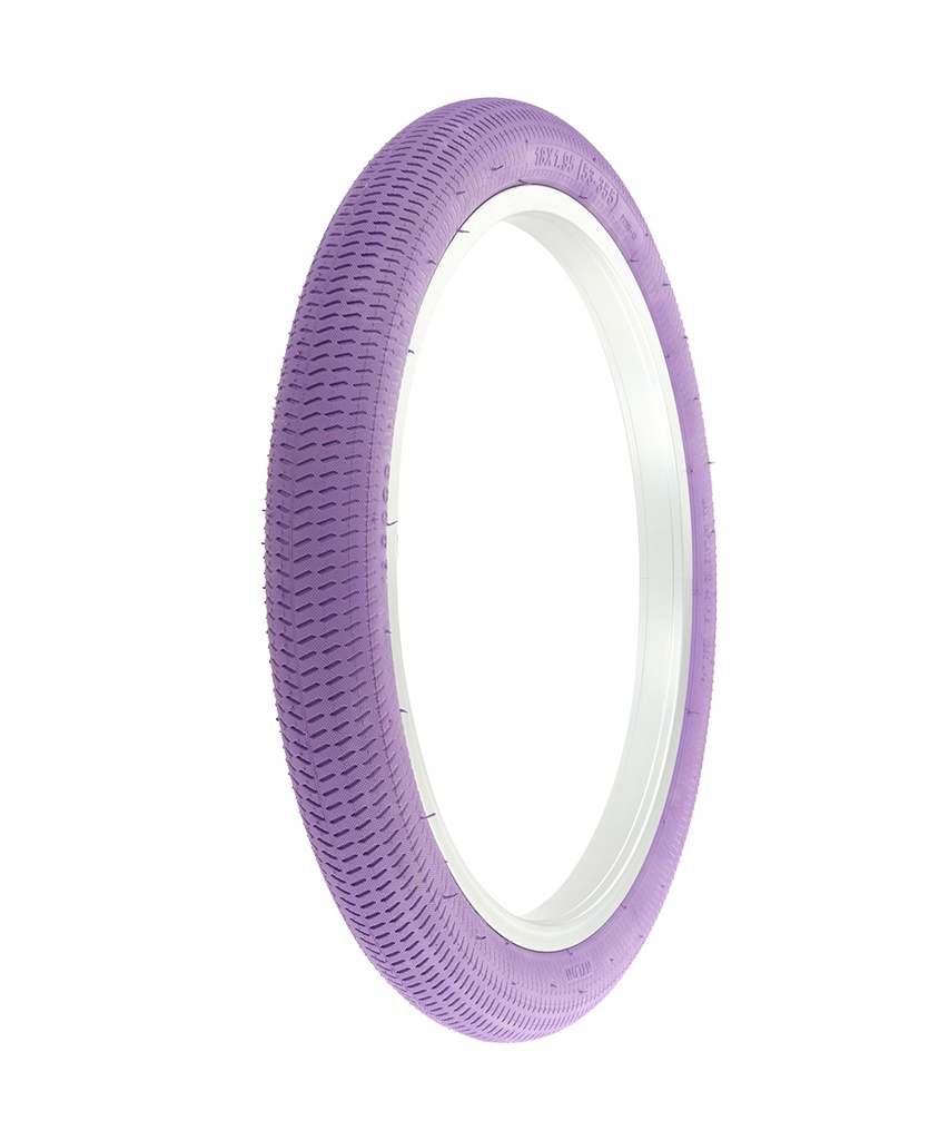 [711137] Tire 18" x 1.95" P-1208 Purple/Purple Sidewall