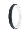 Tire 16" x 1.75" G-5009 Black/White Sidewall w/Blue Line