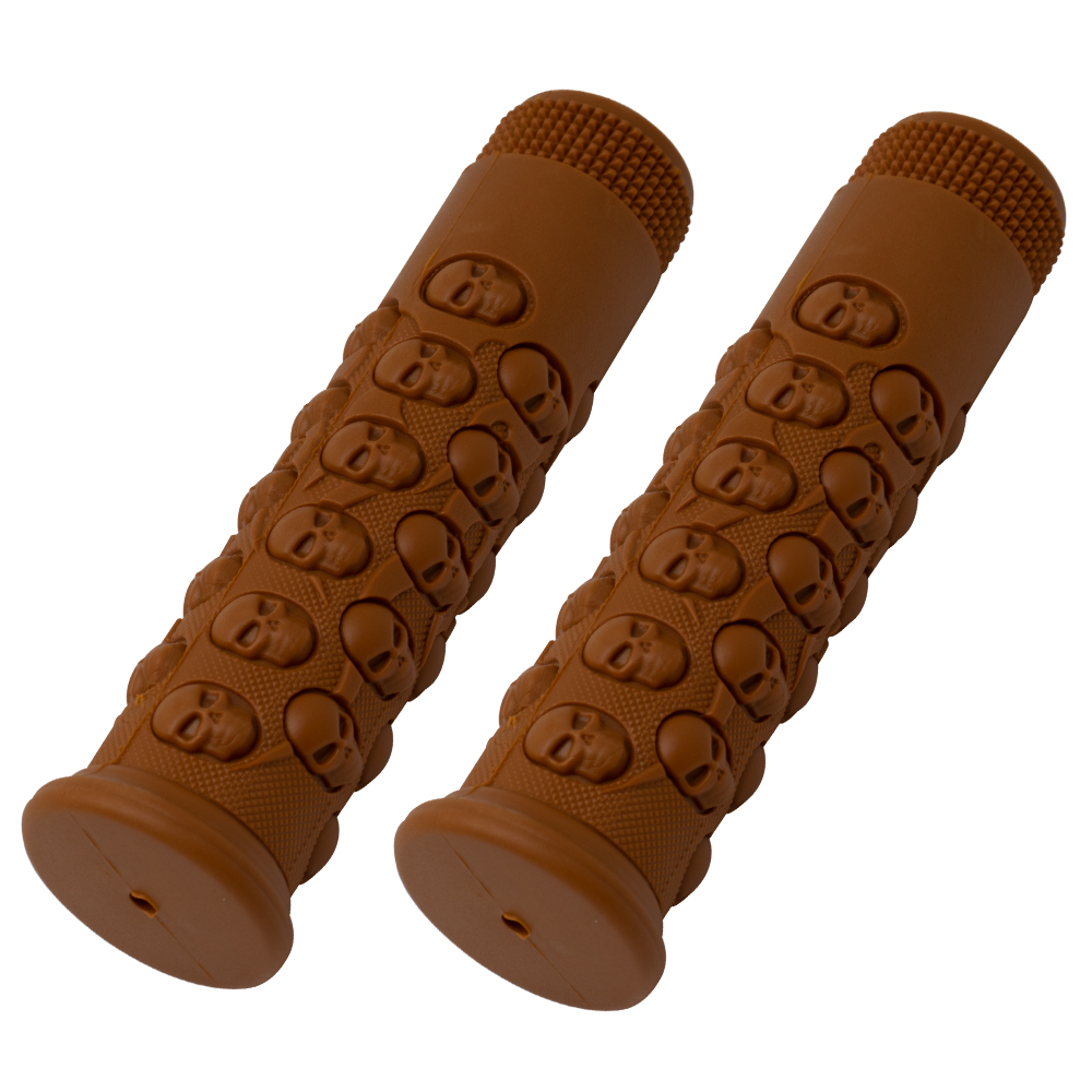 [623160] Grips Kraton Skulls 130mm Brown