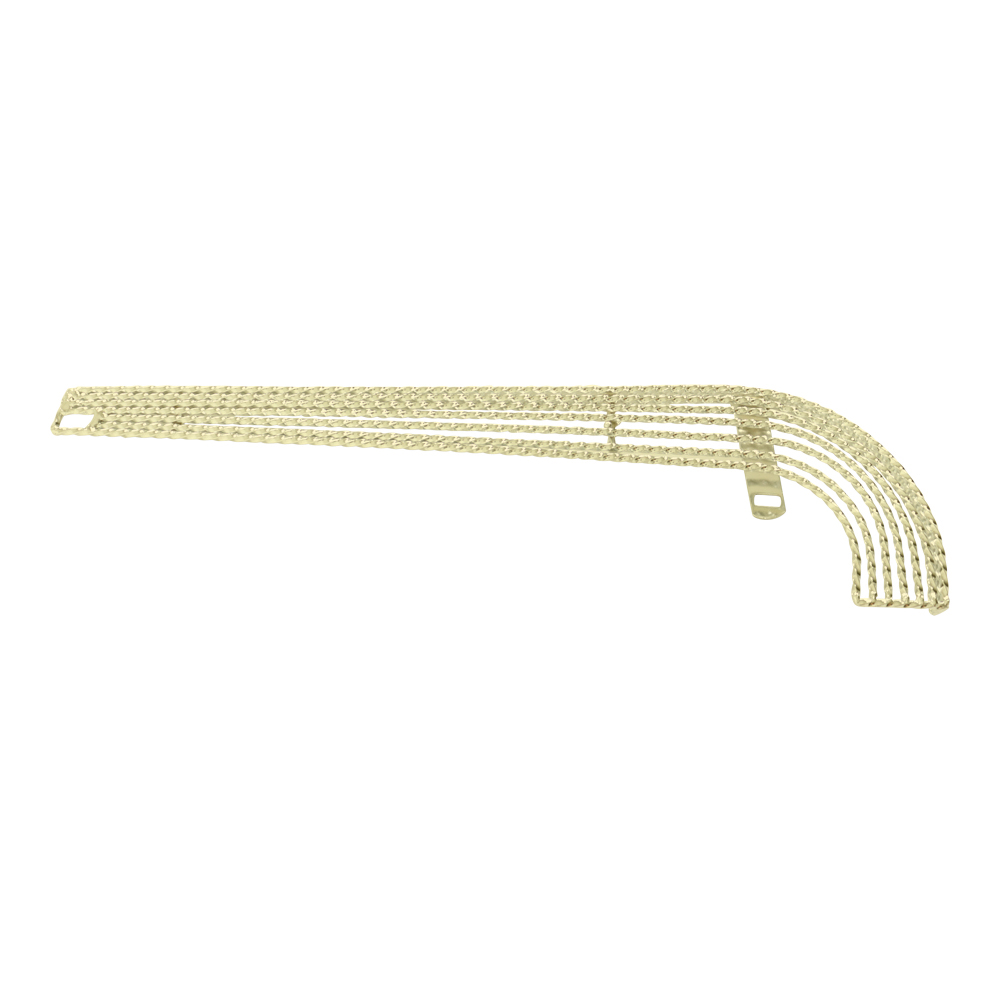 [611502] 20" Chain Guard 7 Square Twisted Gold
