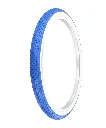 Tire 26" x 2.125" G-5009 Light Blue/White Sidewall