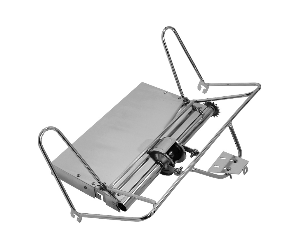 [615948] 20" Trike Conversion Kit Complete (Frame, Axle w/ Plate) Chrome
