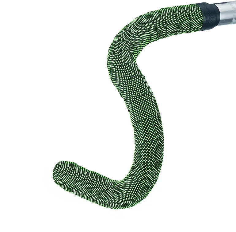 [625435] BTP Handlebar Tape EVA Silicone Dot Black/Light Green BEV01DOT-BKLGN