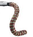 BTP Handlebar Tape Ribbon Digi Red BRBN-DIGI RD