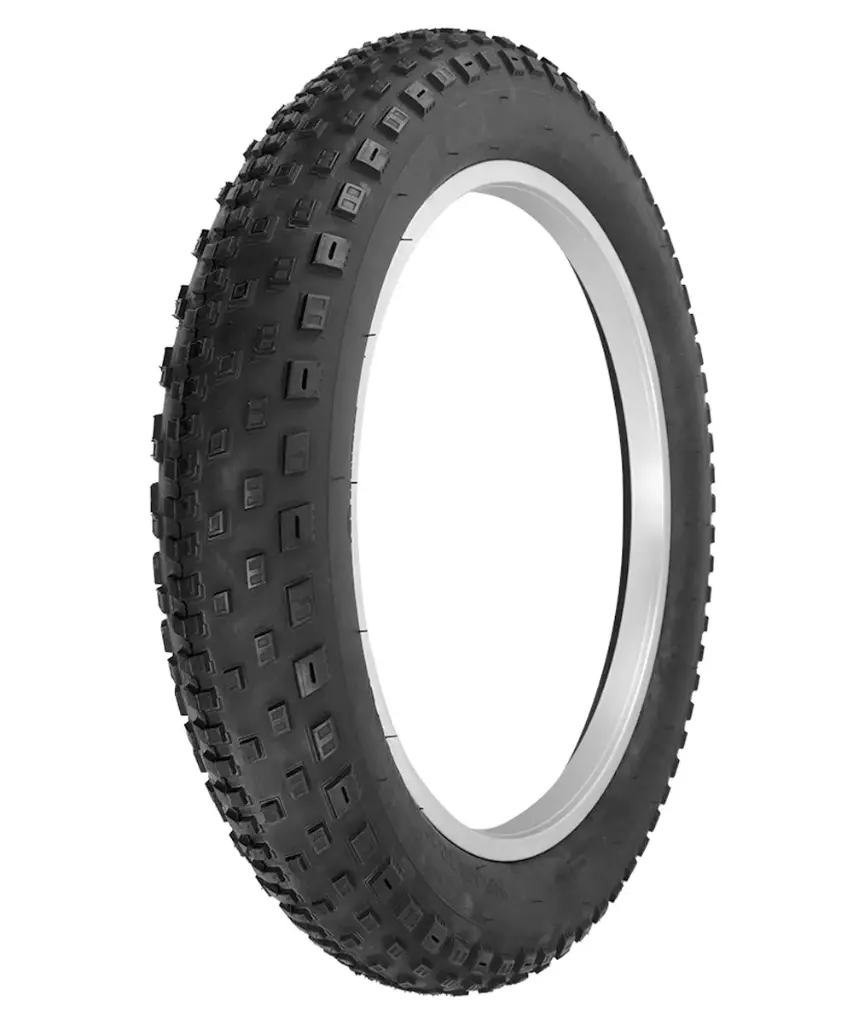 Tire 20" x 4.0" W-2116 Black/Black Sidewall