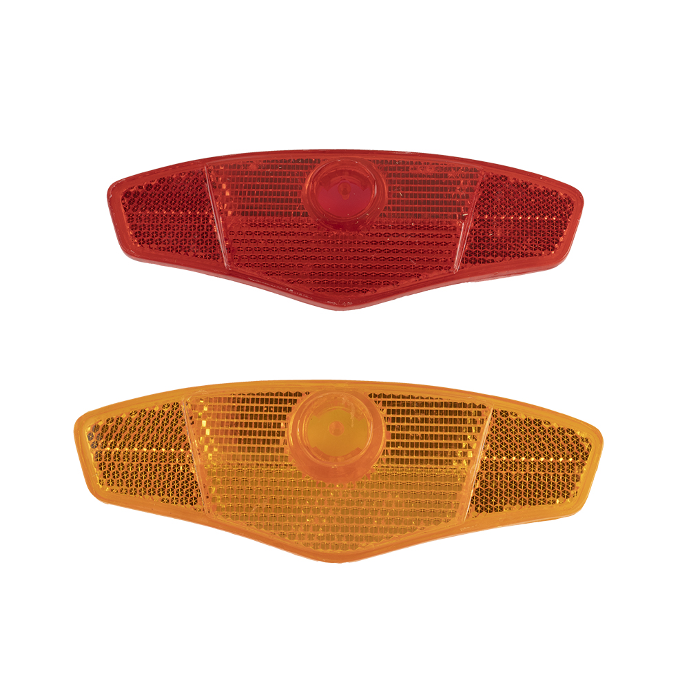Spoke Reflector Set Red/Amber