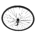 Wheel 27.5" 36 Spoke Freewheel Alloy Black (Double Wall, 14g Black Spokes, Quick Release 3/8" Axle)
