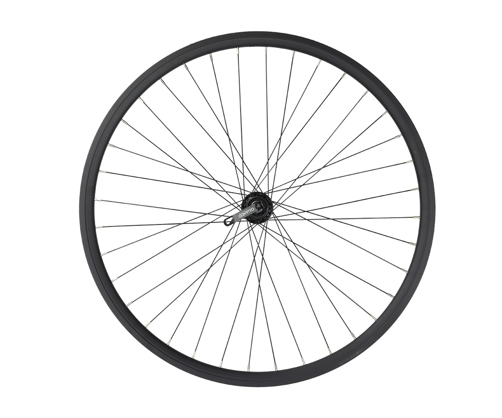 27.5 inch rear cassette wheel 36 spokes black