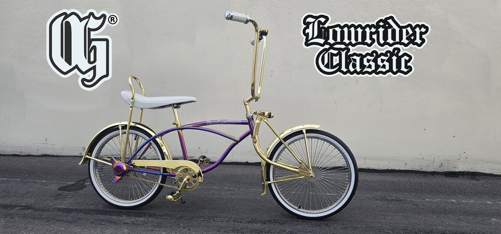 20" OG Lowrider Classic 72 Spoke Bicycle Neo Chrome OG-310
