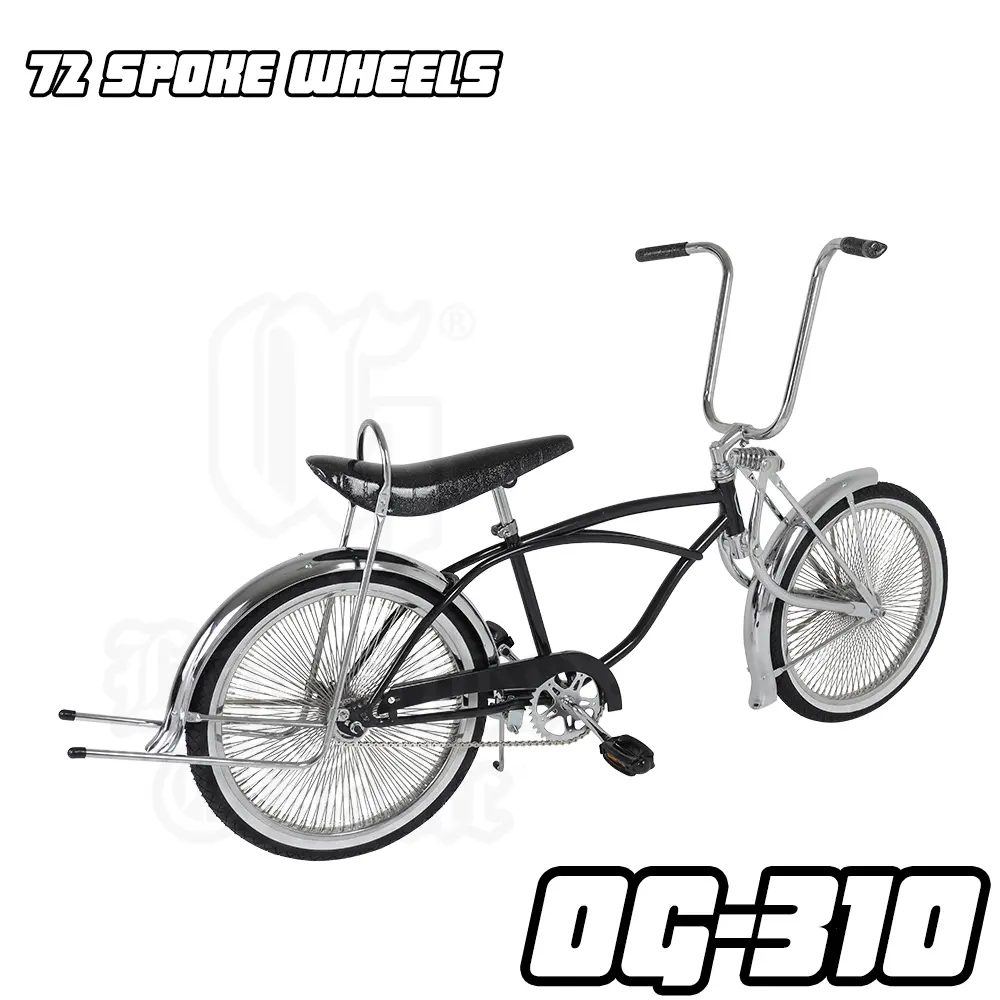 [801311] 20" OG Lowrider Classic 72 Spoke Bike Black OG-310