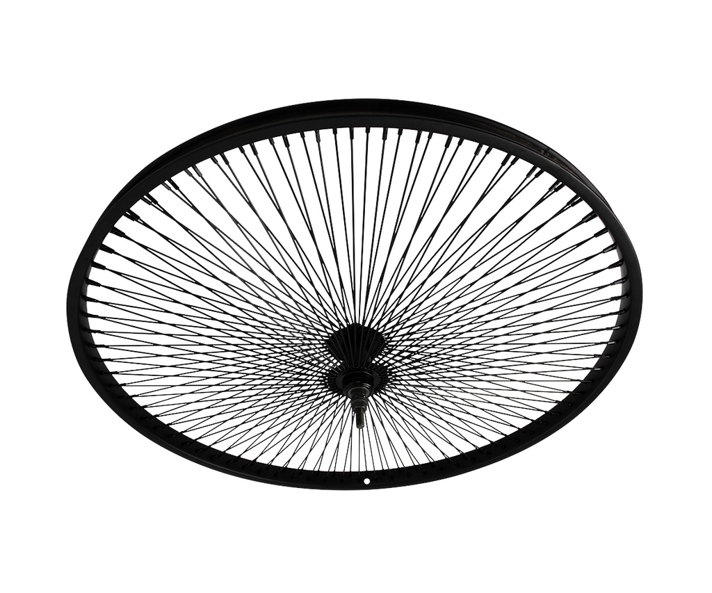 36 Set 14G Bicycle Spokes 125mm - Black Carbon Steel Wheel Spokes With Nipples For Bike Repair & Upgrade