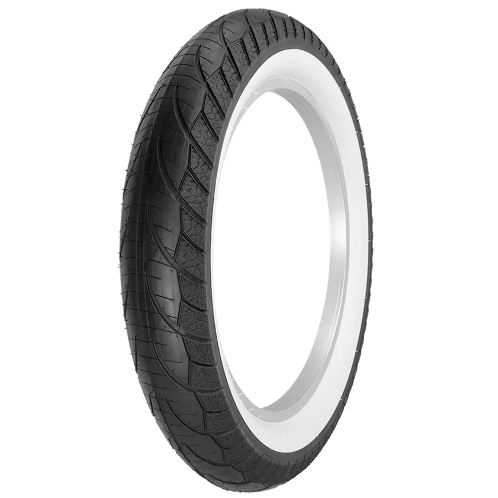 [714743] Tire 20" x 4.0 W-2117 Black/White Sidewall