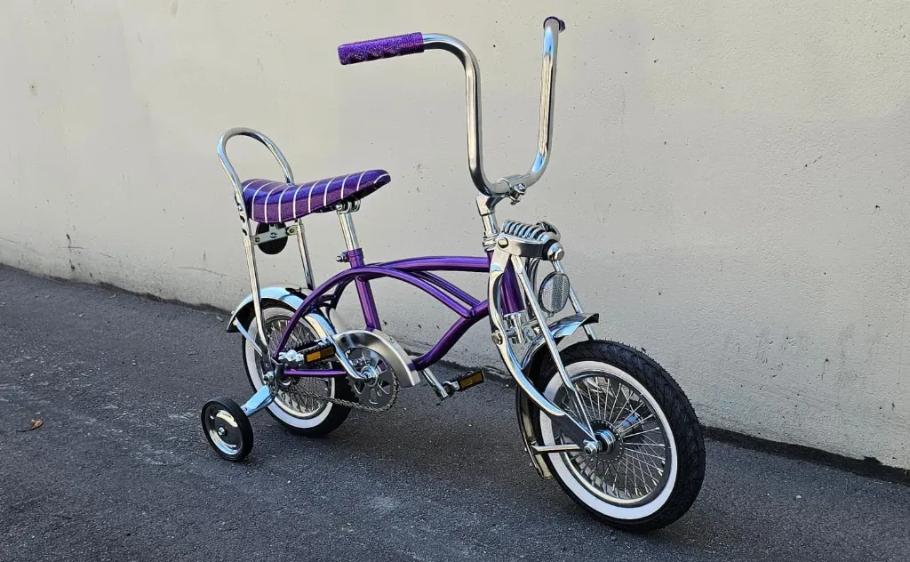 12" OG Lowrider Classic 52 Spoke Bicycle Purple OG-323
