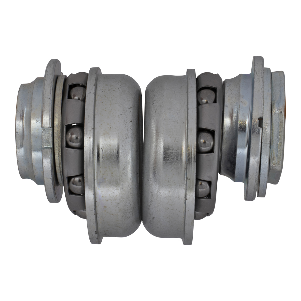 [607101] Bottom Bracket Set 1 Piece Crank 5/16" x 9 24TPI Chrome