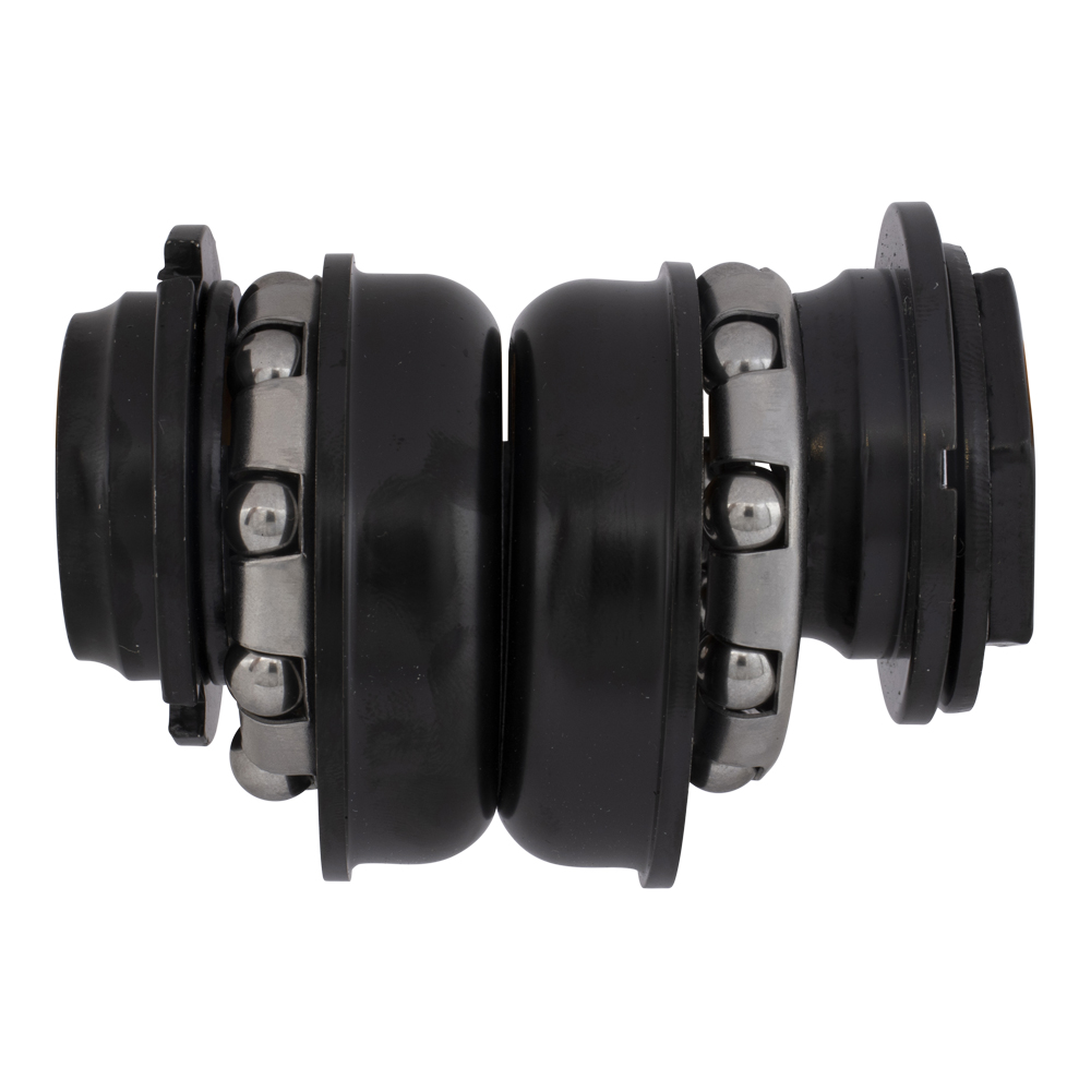 [607102] Bottom Bracket Set 1 Piece Crank 5/16" x 9 24TPI Black