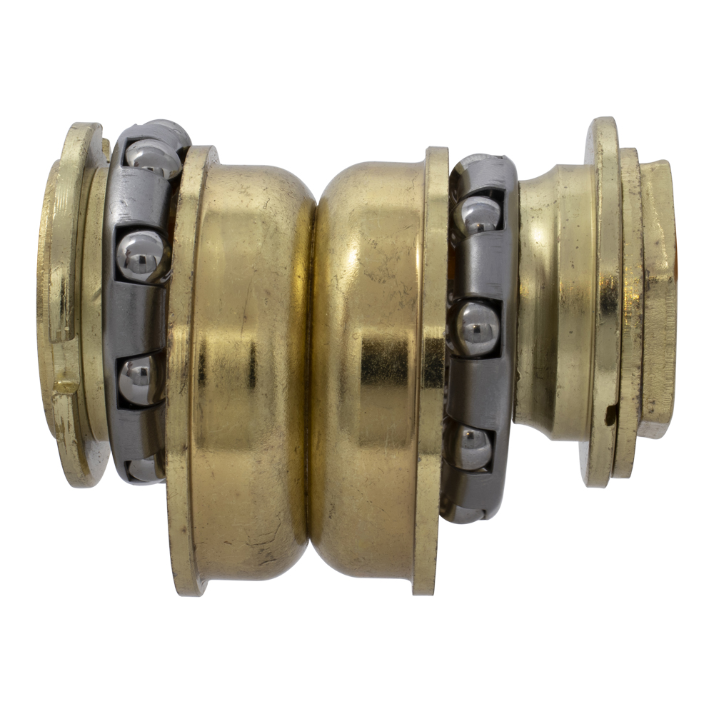 [607103] Bottom Bracket Set 1 Piece Crank 5/16" x 9 24TPI Gold