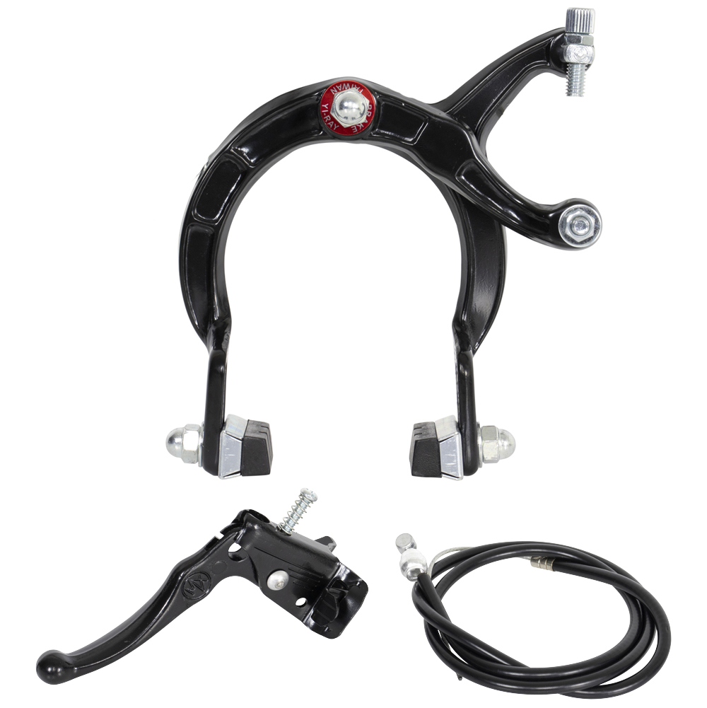 [608102] MX Alloy Brake Set Front Black