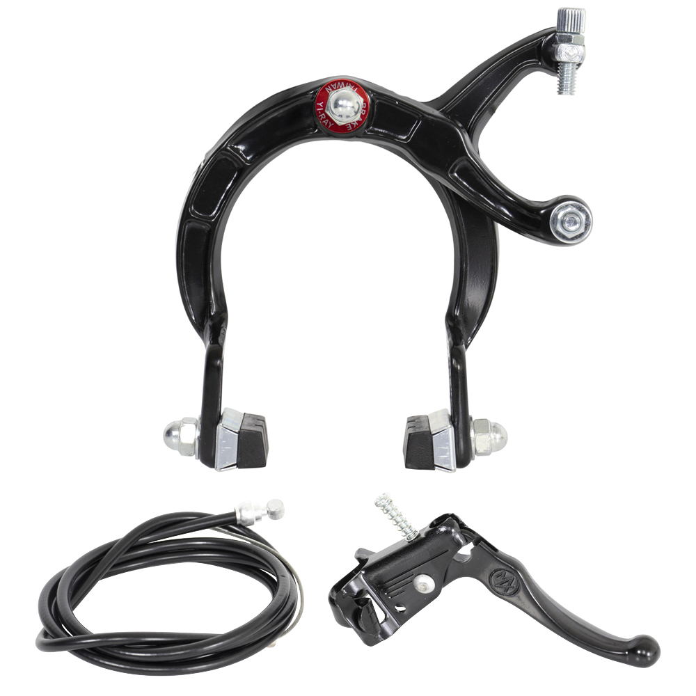 [608103] MX Alloy Brake Set Rear Black