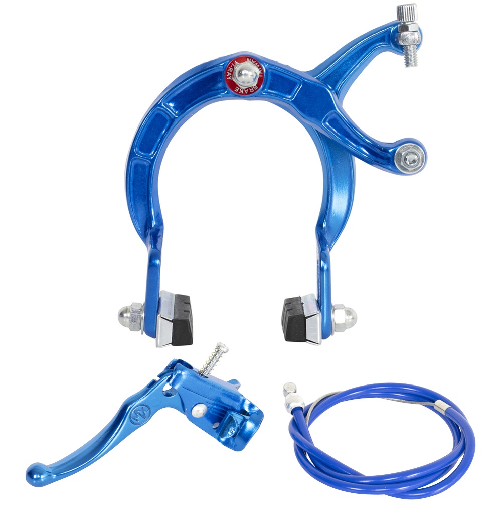 [608104] MX Alloy Brake Set Front Blue
