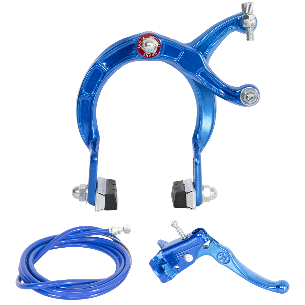 [608105] MX Alloy Brake Set Rear Blue