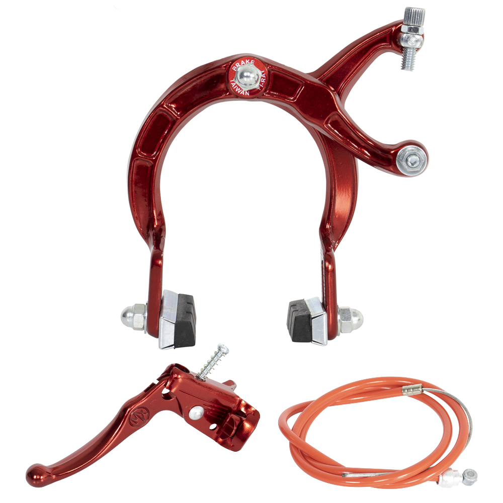 [608106] MX Alloy Brake Set Front Red