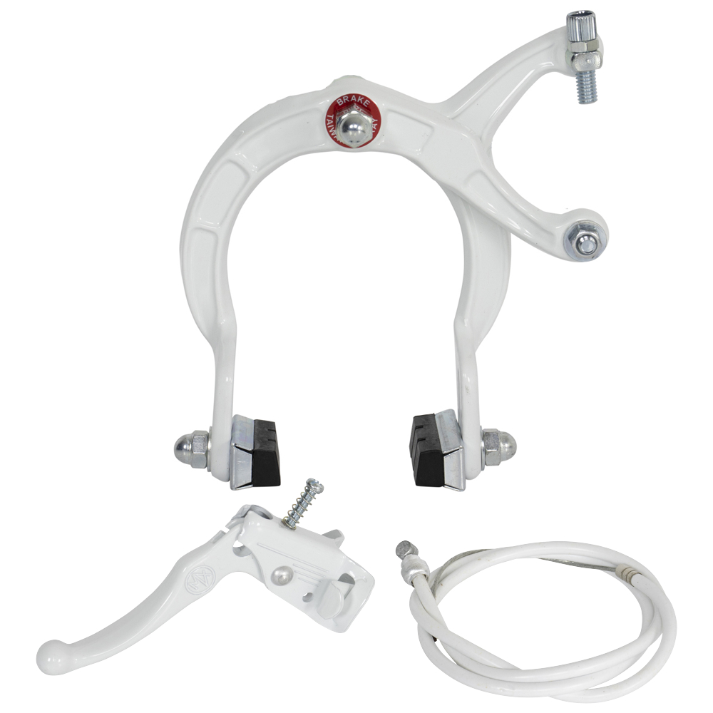 [608108] MX Alloy Brake Set Front White