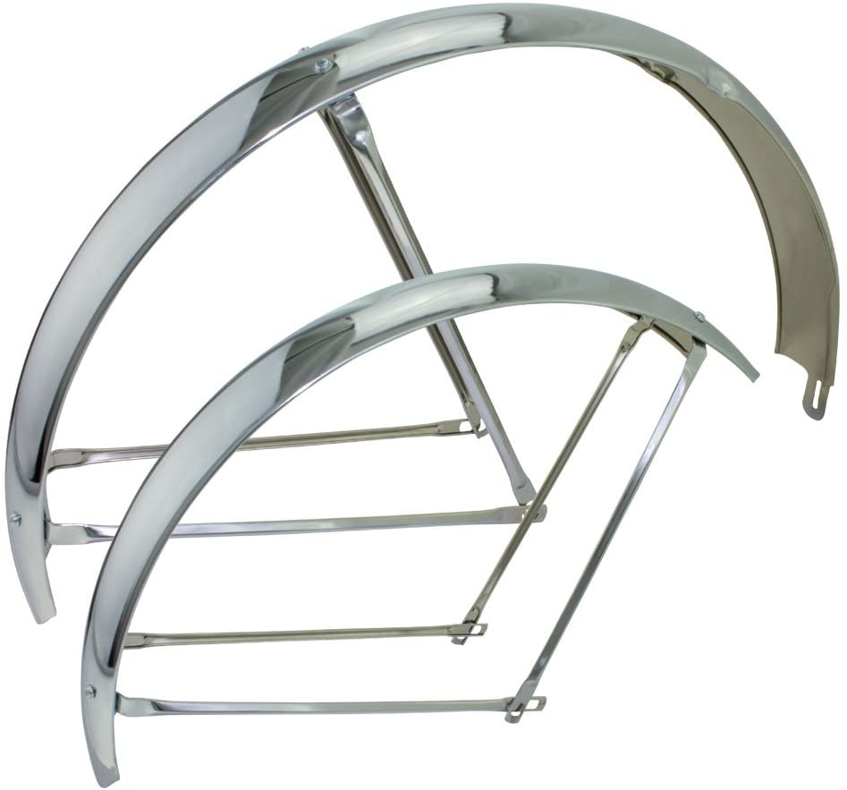 [619401] 26" Fender Set Classic Adjustable Balloon 80mm Chrome