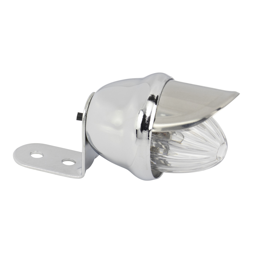 [631224] Light Mini Bee w/Visor Chrome/Clear