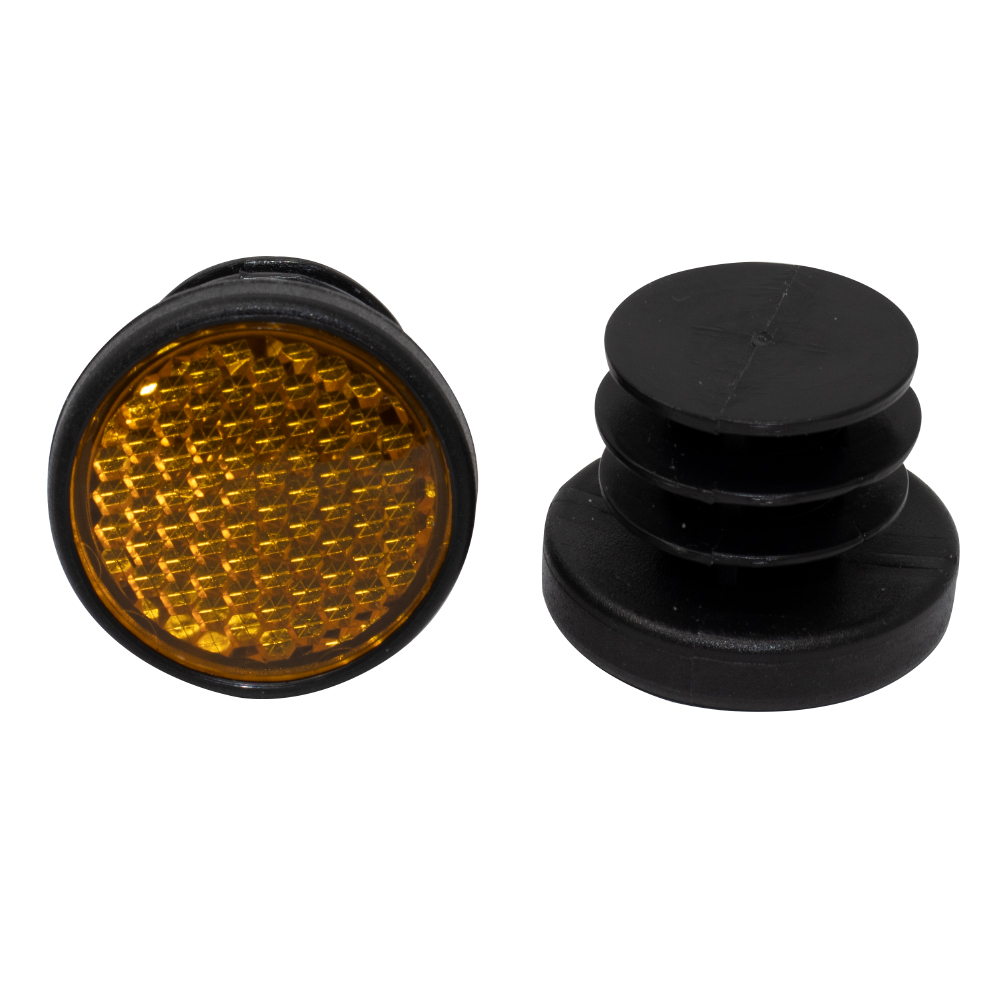 [642215] End Plug Reflectors Amber