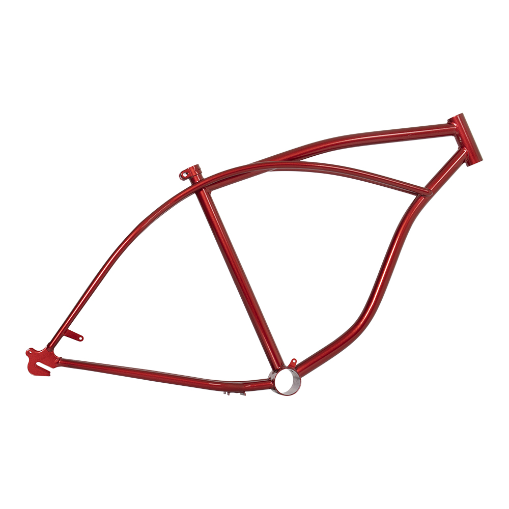 [621403] 26" Frame Beach Cruiser Red