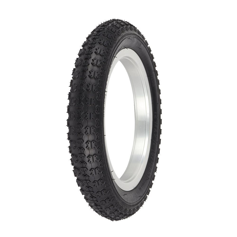 [705115] Tire 12-1/2" x 2-1/4" P-104A Black/Black Sidewall