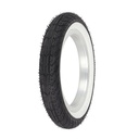 Tire 12-1/2" x 2-1/4" P-1193 Black/White Sidewall